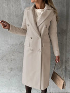 ELEGANT POLO COLLAR COAT-VETEMENTS 