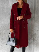 ELEGANT POLO COLLAR COAT-VETEMENTS 