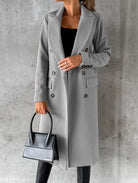 ELEGANT POLO COLLAR COAT-VETEMENTS 