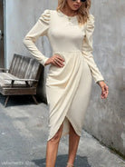 ELEGANT WAIST TIGHT DRESS-VETEMENTS 