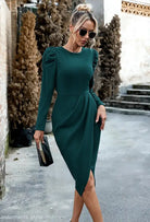 ELEGANT WAIST TIGHT DRESS-VETEMENTS 