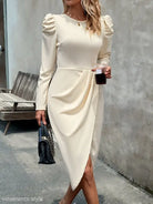 ELEGANT WAIST TIGHT DRESS-VETEMENTS 