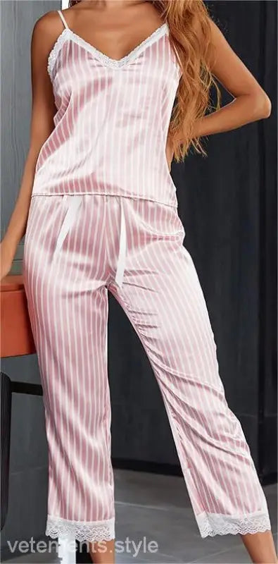 SEXY SATIN SILK PAJAMAS