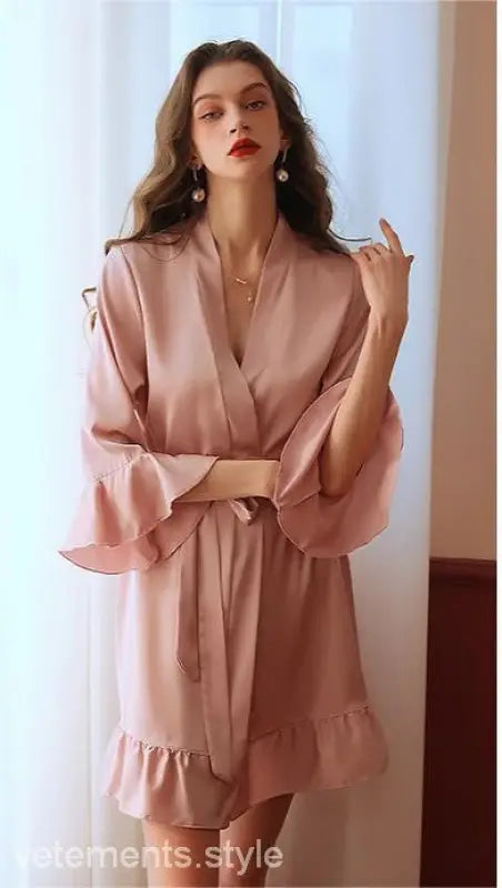 SEXY SILK LOTUS PAJAMAS