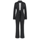 STRIPED BLAZER SUIT-VETEMENTS 