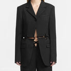 ONE BUTTON SIMPLE BLAZER-VETEMENTS 