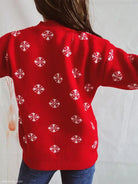 ELK FLOCKING JACQUARD HANDMADE CHRISTMAS SWEATER-VETEMENTS 