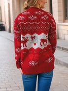 ELK SNOWFLAKE CHRISTMAS SWEATER-VETEMENTS 