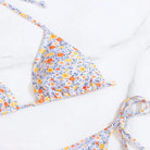 FLORAL TIE NECK BIKINI SET