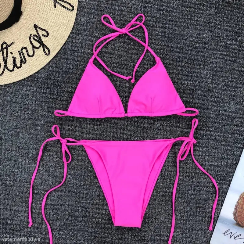 SEXY BANDAGE BIKINI-VETEMENTS 