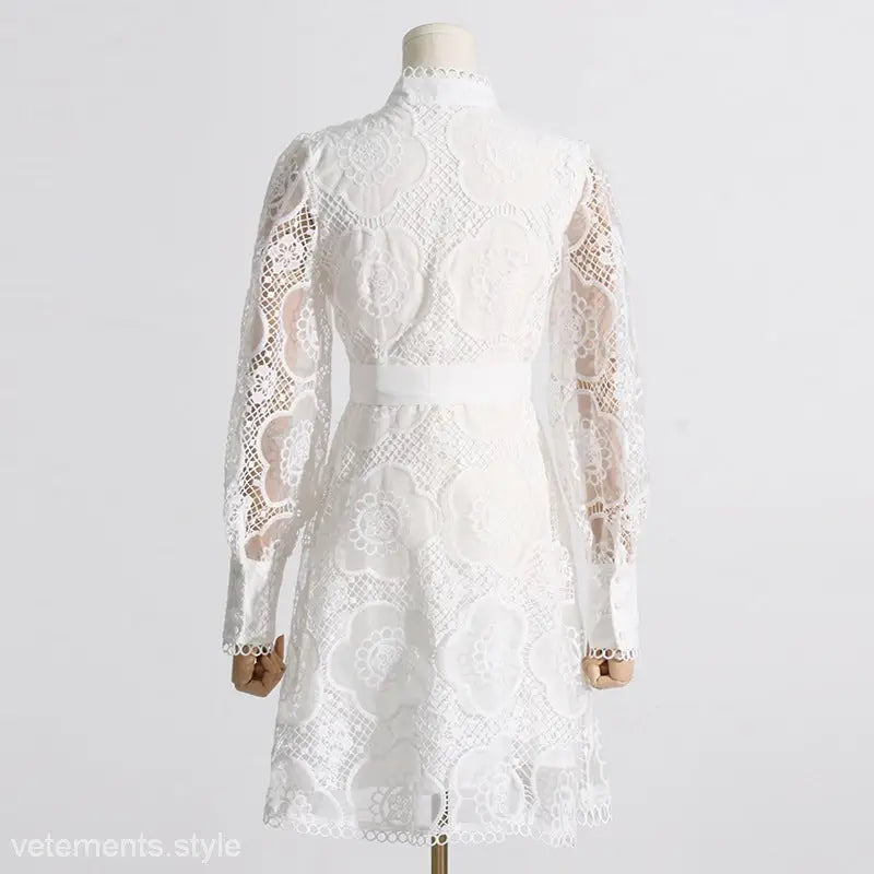 FRENCH ROYAL EMBROIDERED DRESS-VETEMENTS 