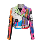 GRAFFITI PRINTING JACKET-VETEMENTS 