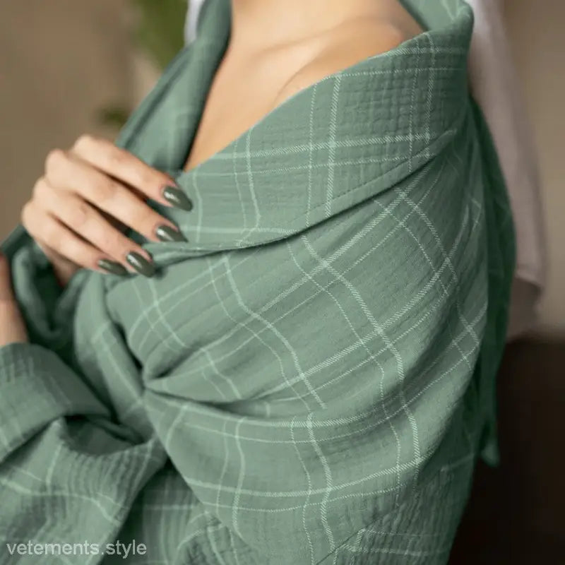 GREEN PURE COTTON PAJAMAS-VETEMENTS 