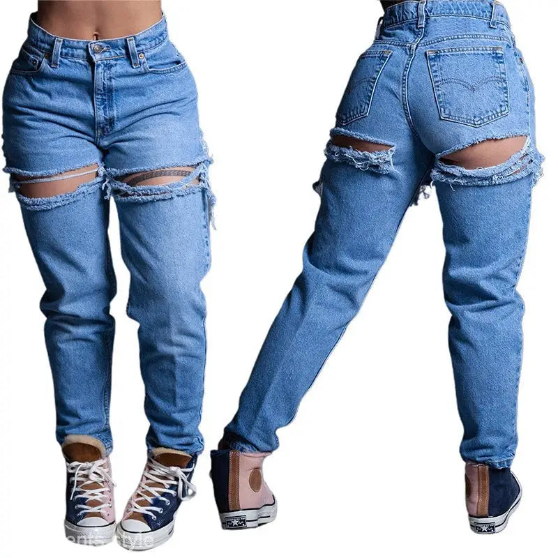 HIGH WAIST LOOSE JEANS-VETEMENTS 