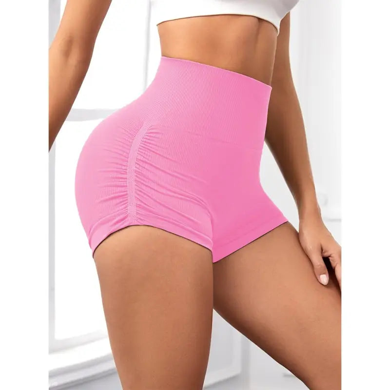 HIGH WAIST PEACH HIP FITNESS PANTS-VETEMENTS 