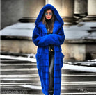 Faux Fur Coat Hooded Cotton Padded Coat-VETEMENTS 