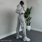 WINTER HOODED CASUAL SUIT-VETEMENTS 