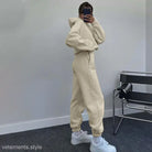 WINTER HOODED CASUAL SUIT-VETEMENTS 