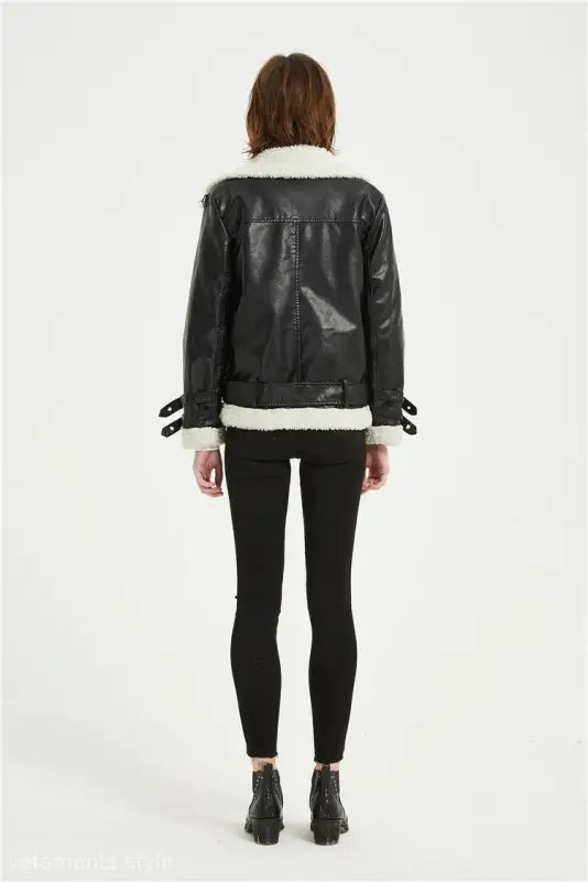 ILIYA LEATHER JACKET-VETEMENTS 