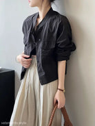 SUMMER CARDIGAN SHORT THIN TOP-VETEMENTS 