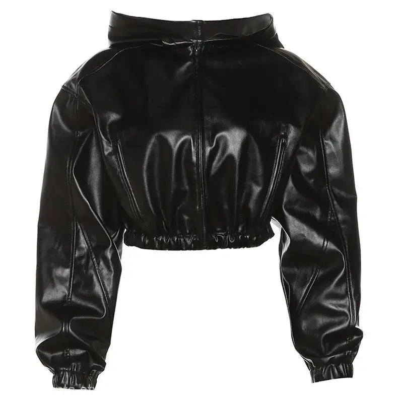 KYLIE LEATHER COAT-VETEMENTS 