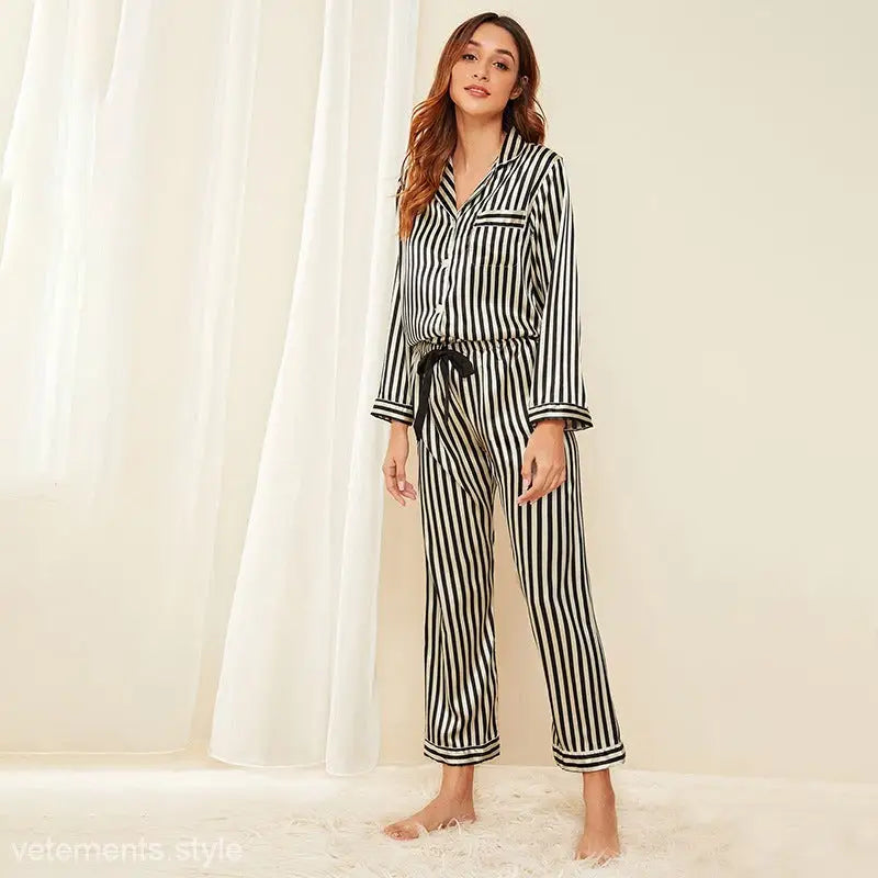 ICE SILK 2 PIECE SET PAJAMAS-VETEMENTS 