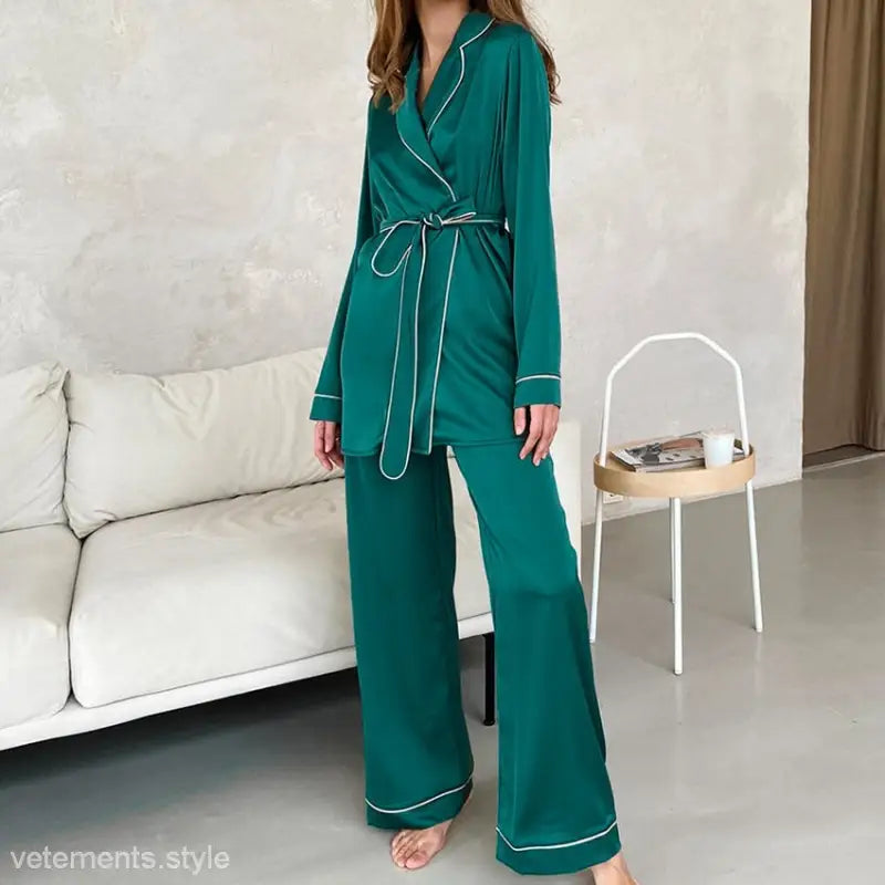 CARDIGAN PAJAMAS ROBE SUIT-VETEMENTS 