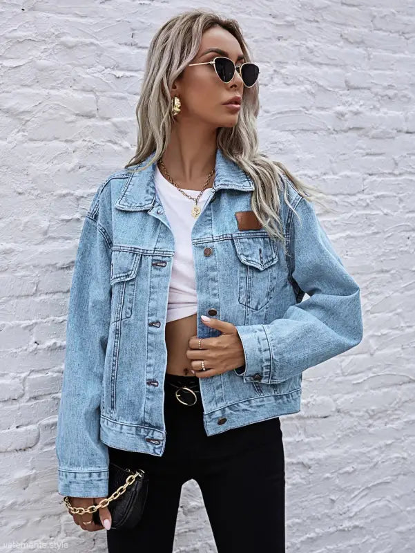 OFFICE DENIM JACKET-VETEMENTS 