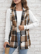 SINGLE PLAID COAT-VETEMENTS 