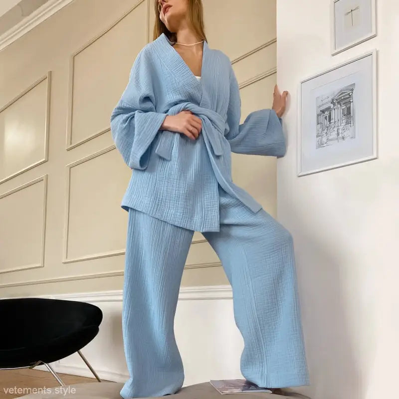 PURE COTTON PAJAMAS-VETEMENTS 