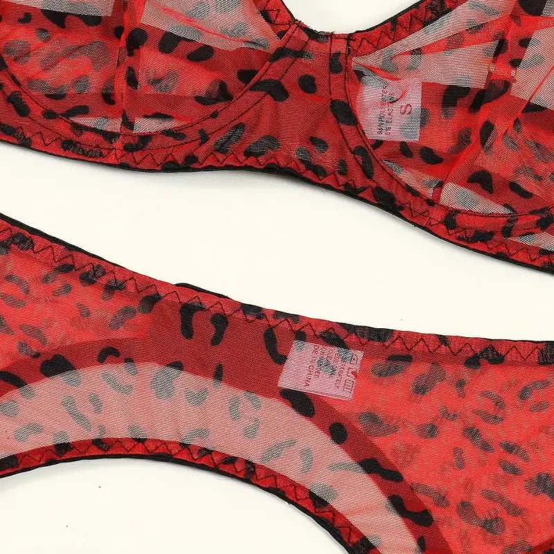 SEXY RED CHEETAH PRINT