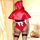 SEXY CHRISTMAS GARTER BELT SUIT LITTLE RED RIDING HOOD COSPLAY