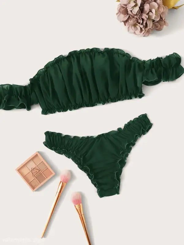 SEXY RUFFLE LINGERIE-VETEMENTS 