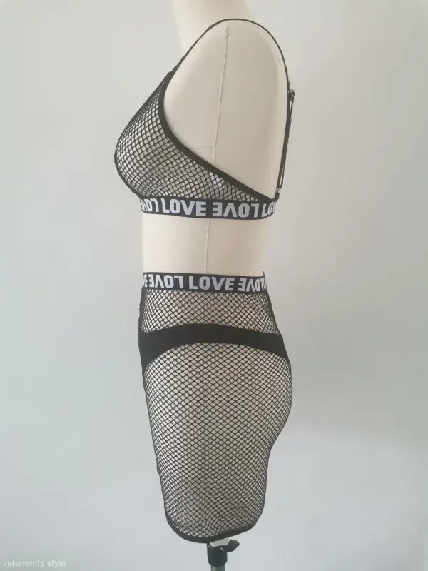 SEXY MESH SEE THROUGH LINGERIE-VETEMENTS 