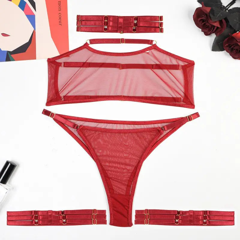 SEXY FOUR PIECE SET-VETEMENTS 