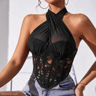 SEXY LACE MESH CORSET-VETEMENTS 