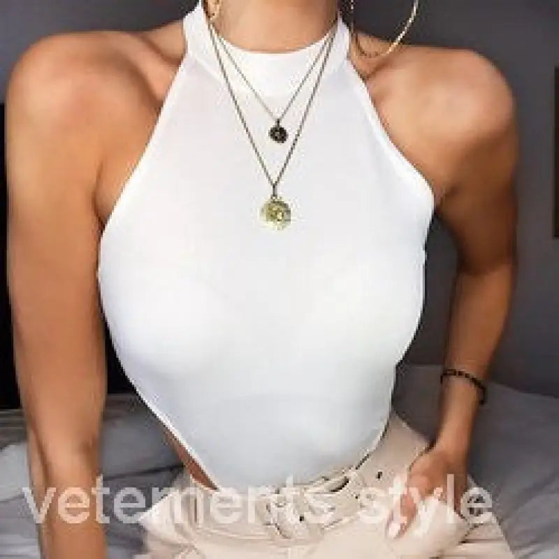 SEXY SHOULDER DIGGING BODYSUIT-VETEMENTS 