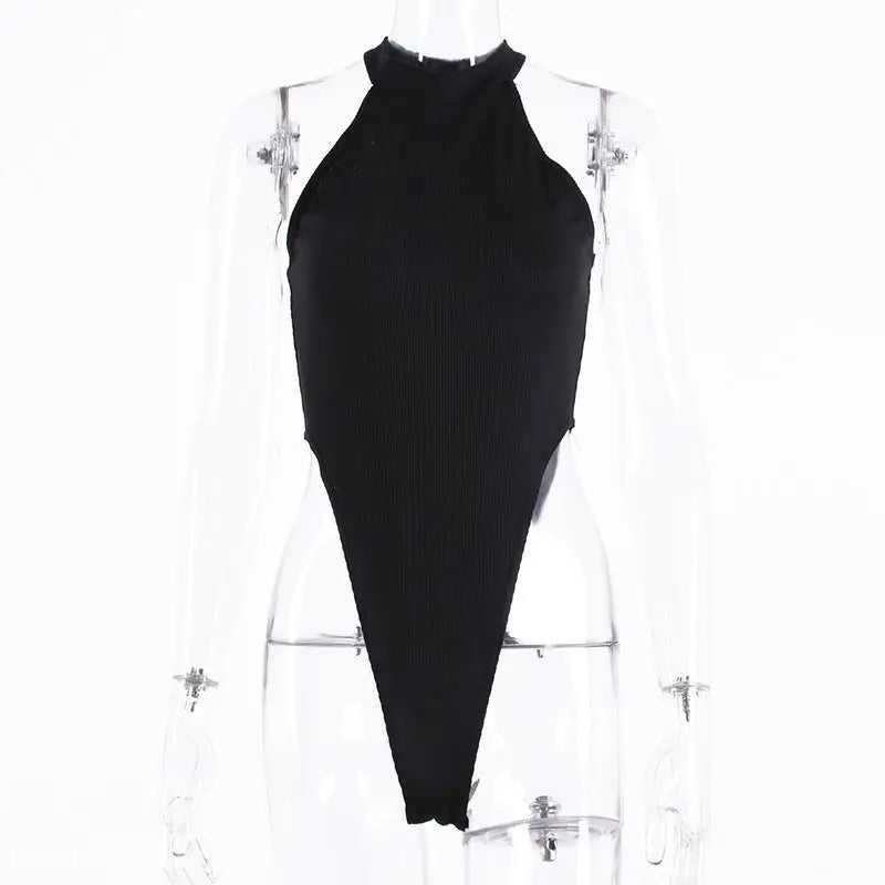 SEXY SHOULDER DIGGING BODYSUIT-VETEMENTS 