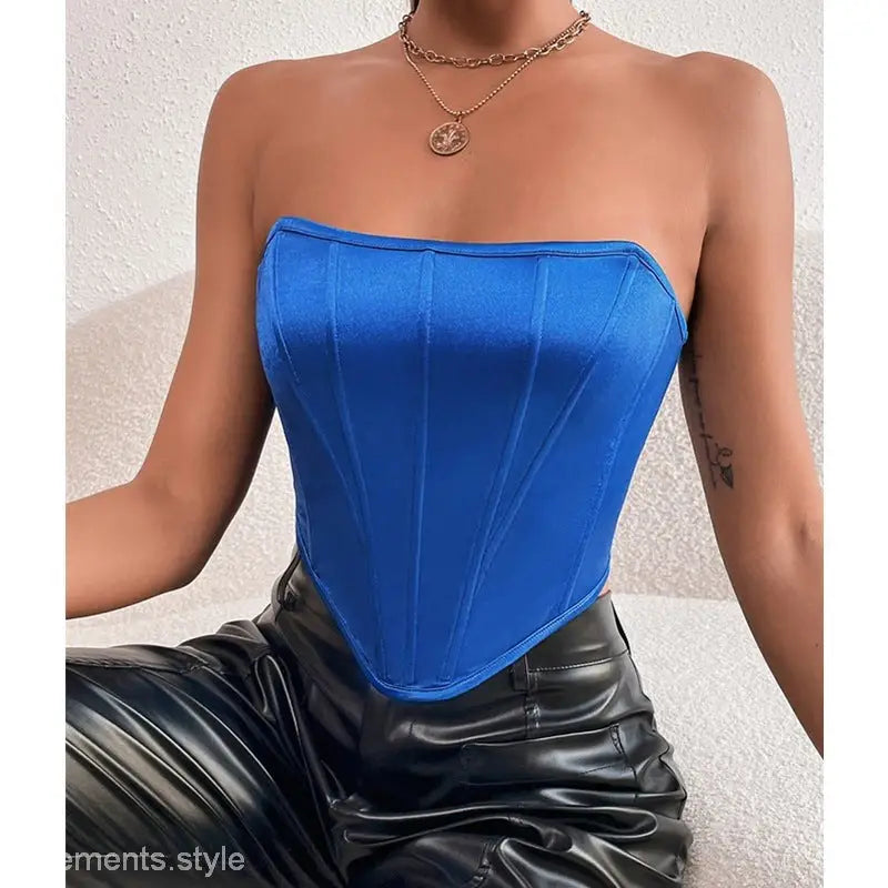 SEXY SUMMER SLIM CORSET-VETEMENTS 