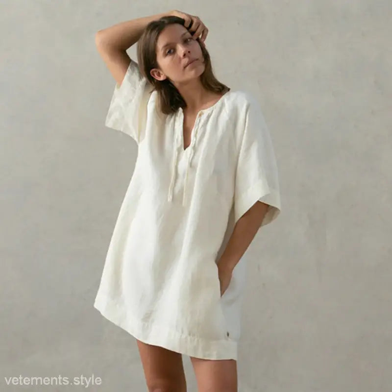 SOFT COTTON NIGHTDRESS-VETEMENTS 