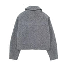 COLLAR SOFT TWEED JACKET-VETEMENTS 