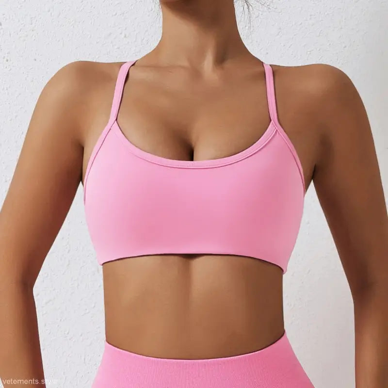 WORKOUT YOGA BRA-VETEMENTS 