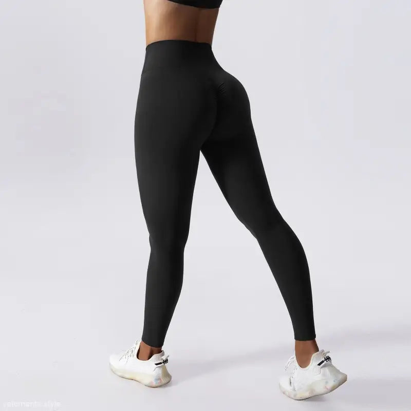 High Waist Yoga Pants Quick Drying Hip-VETEMENTS 