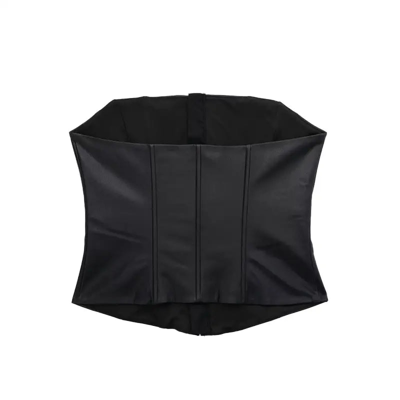 SEXY STRAPLESS LEATHER CORSET-VETEMENTS 