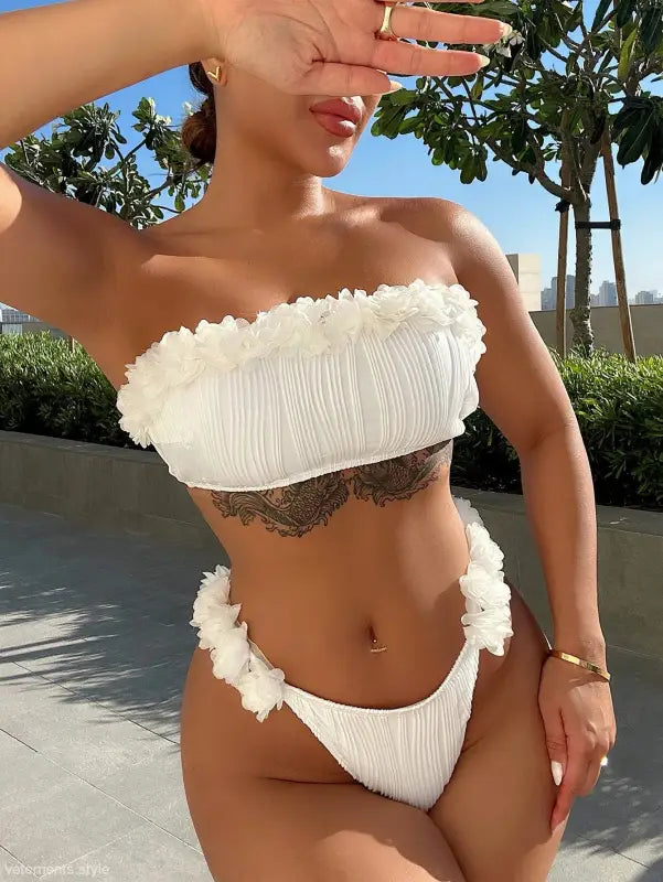 TUBE TOP SEXY BIKINI-VETEMENTS 