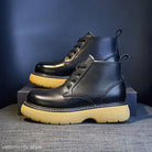 STYLISH THICK-SOLE LEATHER BOOTS-VETEMENTS 