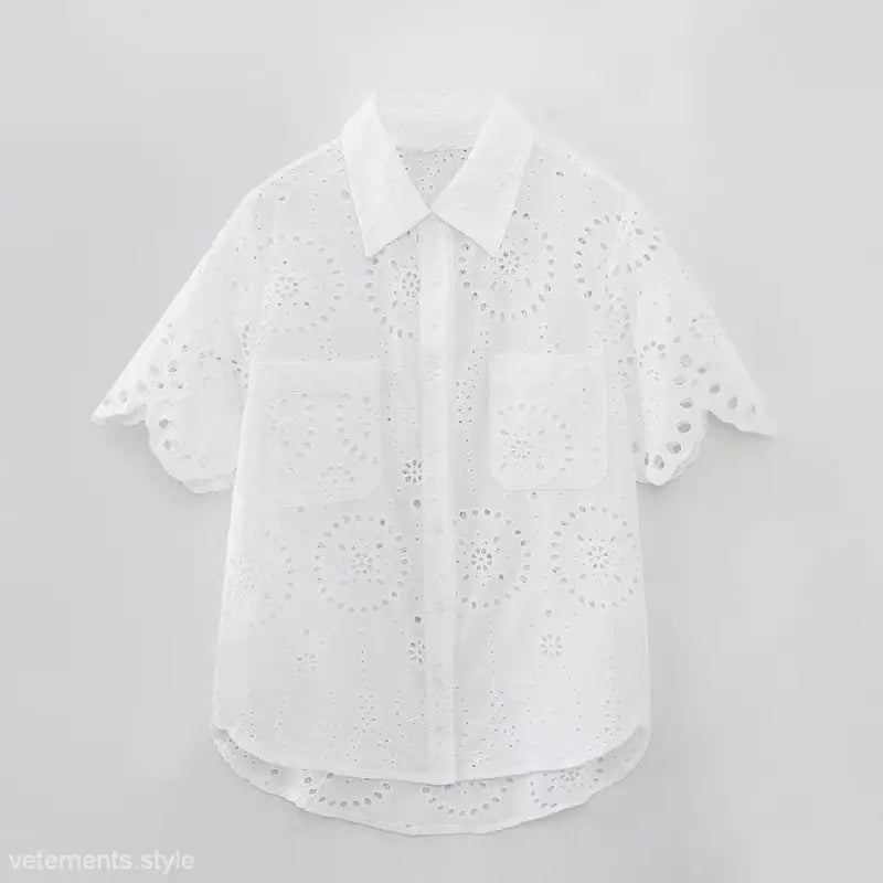 SUMMER EMBROIDERED SHIRT-VETEMENTS 