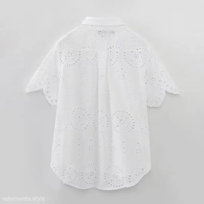 SUMMER EMBROIDERED SHIRT-VETEMENTS 