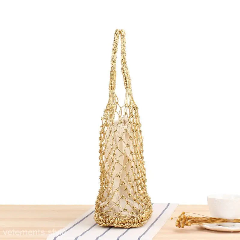 CROCHETING WOVEN BAG-VETEMENTS 