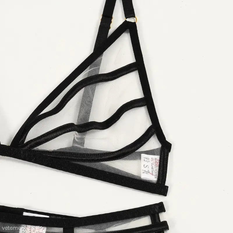 TRIANGLE CUP SEXY LINGERIE SET-VETEMENTS 